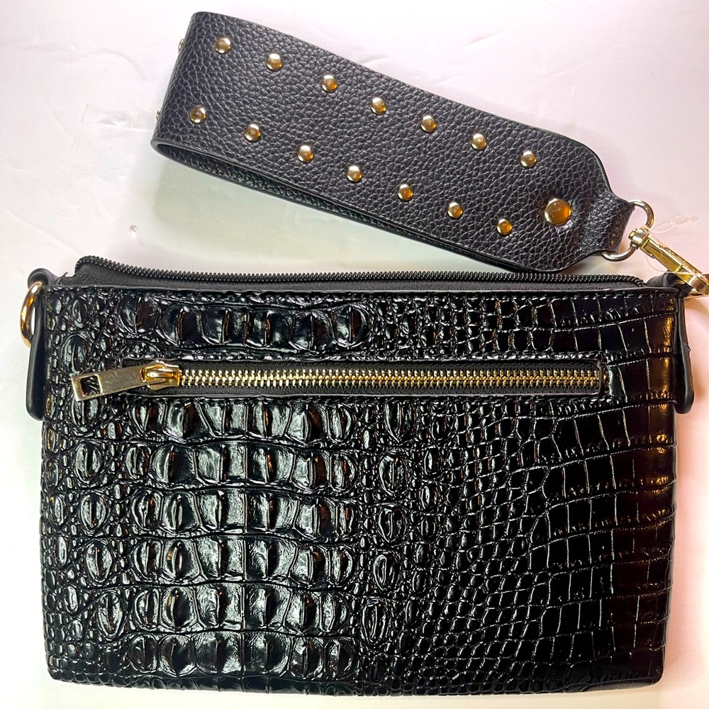 Cato fashion black clutch bag!